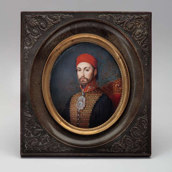 Portrait of Sultan Abdulmejid I (Tasvir-i Hümayun)
